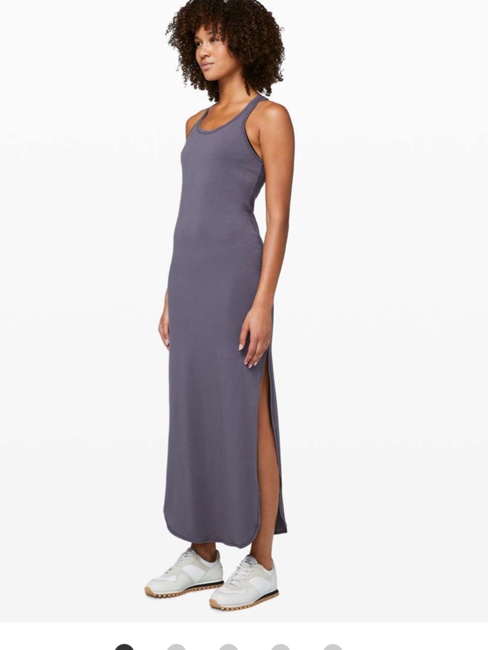 lululemon restore and revitalized maxi dress in Moonwalk